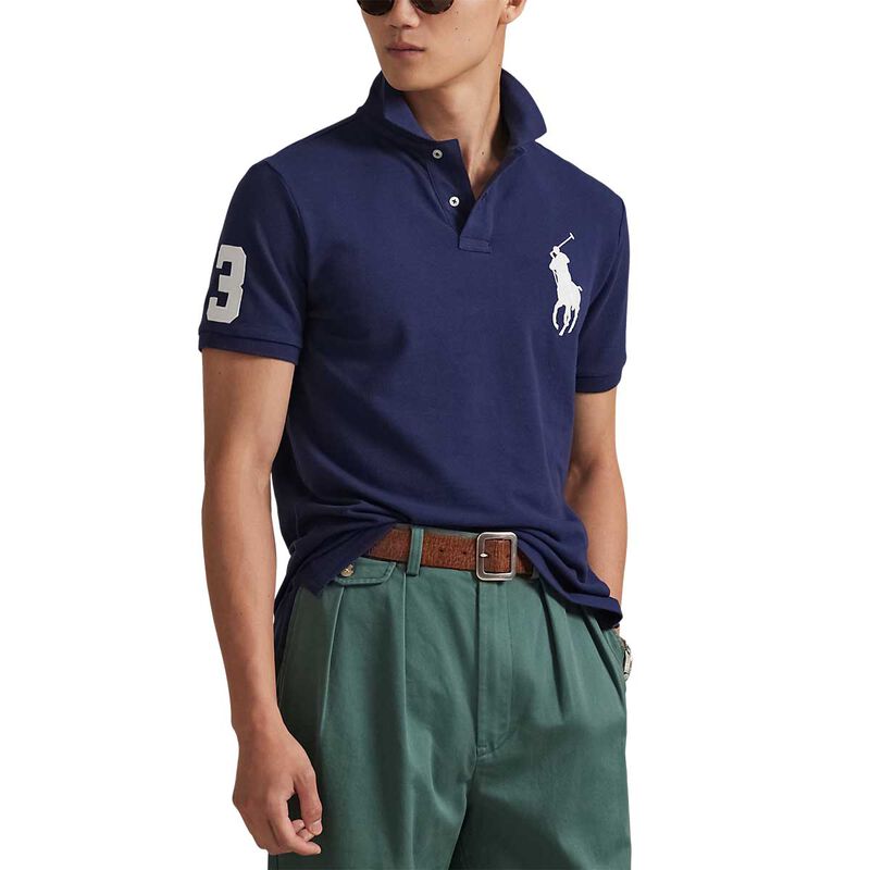 Polo Ralph Lauren Custom Slim Fit Mesh Polo image number 0